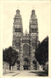 CPA Tours la Cathedrale facade 