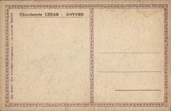 CPA Chocolaterie Cesar Anvers Jan Steen La joyeuse famille