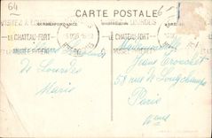 CPA Les Pyrenees Lourdes Entree du Sanctuaire 