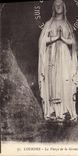 CPA Lourdes la Vierge de la Grotte 