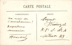 CPA Lourdes la Vierge de la Grotte 