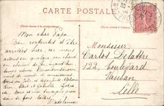 CPA Lourdes la grotte et la Basilique 