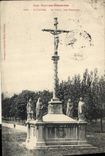 CPA Les Hautes Pyrenees Lourdes la Croix des Bretons 