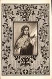 CPA Carte de Souscription pour la Basilique de Ste Therese de l'Enfant Jesus erigee a Lisieux 