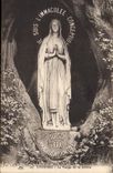 CPA Lourdes la Vierge de la Grotte 