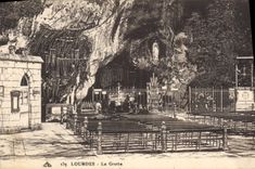 CPA Lourdes la Grotte 
