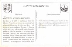 REPRO Les Hautes Pyrenees Bareges la Mere aux Anes avec Paulette Ane Mule