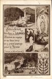 CPA Souvenir de Notre Dame de Lourdes 