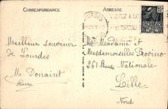 CPA Lourdes vue generale 