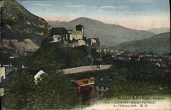 CPA Lourdes Hautes Pyrenees le Chateau Fort 