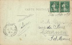 CPA Lourdes Grottes du Loup a 10 minutes de la Basilique l'Antre de la chimere 