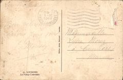 CPA Lourdes la Vierge Couronnee 