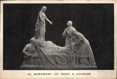 CPA Le monument du Nord a Lourdes 