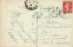 CPA Lourdes la Basilique et le Calvaire Breton 