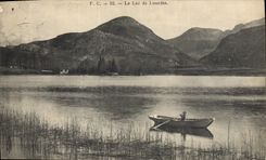 CPA Le Lac de Lourdes 