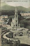 CPA Lourdes Basilique N D de Lourdes 