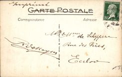 CPA Lourdes l'Esplanade et le Chateau 