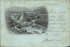 CPA Lourdes Carte 1900