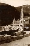 CPA Lourdes La Basilique et le Rosaire 