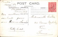 CARTE PHOTO Middlesex 1912 Enfants