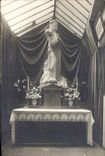 CARTE PHOTO Statue