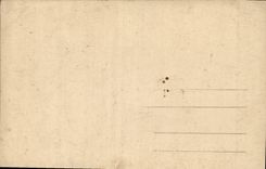 CARTE PHOTO Personnages Chien