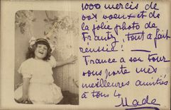 CARTE PHOTO Enfant