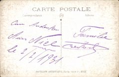 CARTE PHOTO Couple Nice