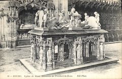 CPA Bourg Eglise de Brou Mausolee de Philibert le Beau 