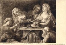 CPA Jean Raoux Les Vestales Musee de Peinture d'Orleans 