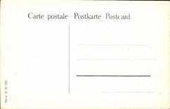 CPA La Lettre de l'Absent Der Brief 