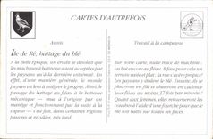REPRO Ile de Re Le Battage du bin 
