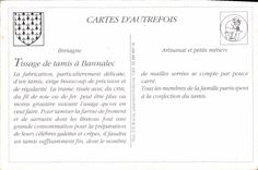 REPRO Tissage de tamis et de crible dans une famille de Bannalec Serie des Industries Bretonnes 