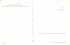 CPA Messestadt Leipzig Eingang Auerbachts Keller mit Bronze Figuren aus Goerhes Faust