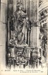 CPA Bourg Eglise de Brou Figures du Mausolee de Margueritee de Bourbon 
