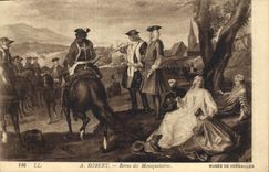 CPA A Robert Revue des Mousquetaires Musee de Versailles 