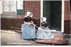 CPA Zuid Bevelandsche Kleederdracht 