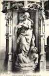 CPA Bourg Eglise de Brou Figure du Mausolee de Philibert le Beau 