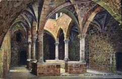 CPA Ile Saint Honorat Cloitre de l'Abbaye de Lerind 