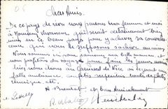 CPA Menton Vue prise de Garavan