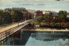 CPA Saarbrucken Louisenbrucke 