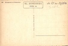 CPM Grindelwald mit Wetterhorn 