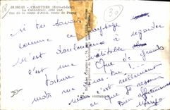 CPM Chartres Eure et Loir La Cathedrale cote sud vue de la route d'Ablis route de Peguy 