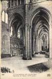 CPA Cathedrale de Chartres Bas cote du Choeur 