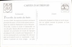 REPRO Folklore Femmes Scenes de Plage La sortie du Bain 