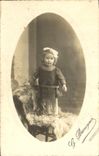 CARTE PHOTO Enfant Hirson