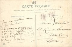 CPA Les Hautes Pyrenees Cauterets Le Gave et le Peguere 