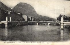 CPA Grenoble L'Isere Le Nouveau Pont et le Saint Eynard 