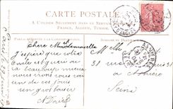 CPA Coucher de soleil