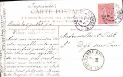 CPA Coucher de soleil